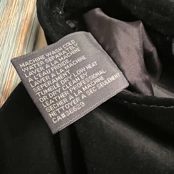 70's lace-up leather pants soft ultra black suede ANNEX - Picture 4 of 7